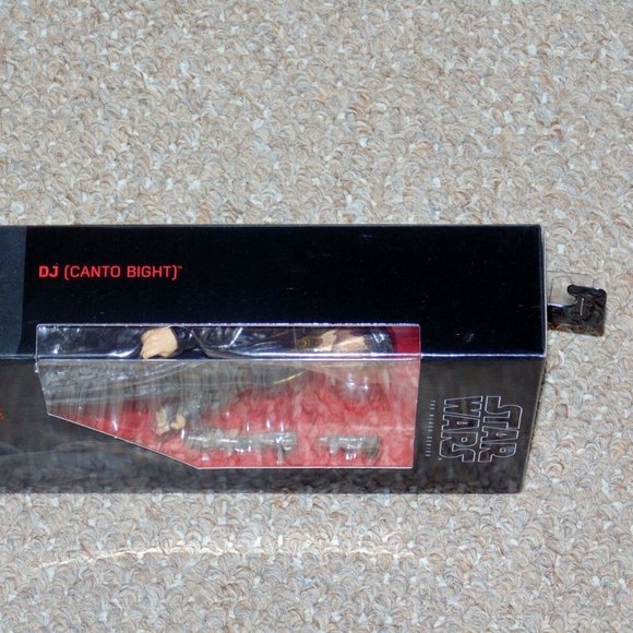 2017 Hasbro Star Wars The Last Jedi 6" Black Series DJ (Canto Bight) MIB New - Picture 4 of 10